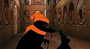 Storia animata del furto allo studiolo di Francesco I