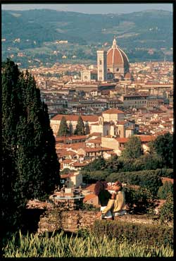 Florence: vue du Duomo