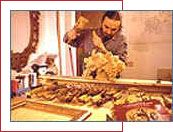 Firenze: l'intaglio del legno