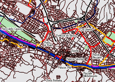 Ciclabile Tracks Map